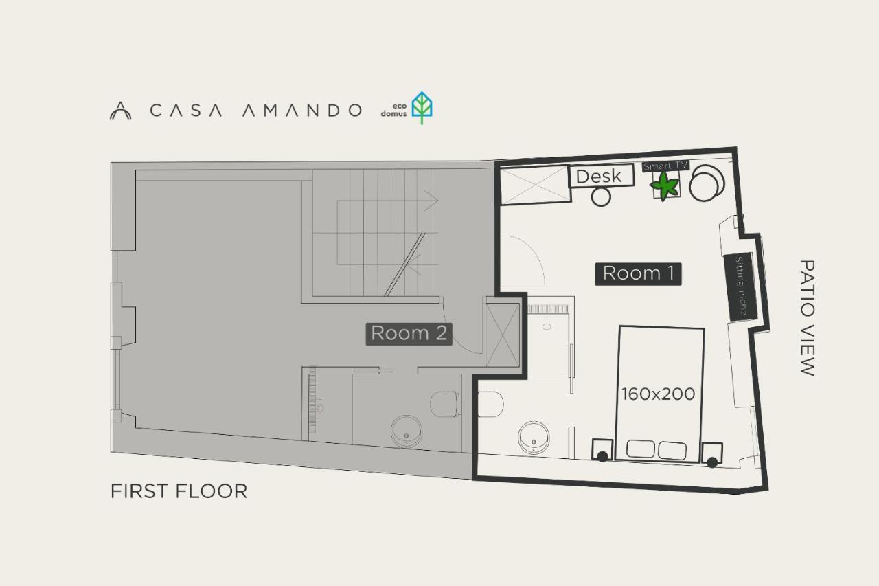 Casa Amando Eco Boutique House Bed and Breakfast Rovinj Exteriör bild