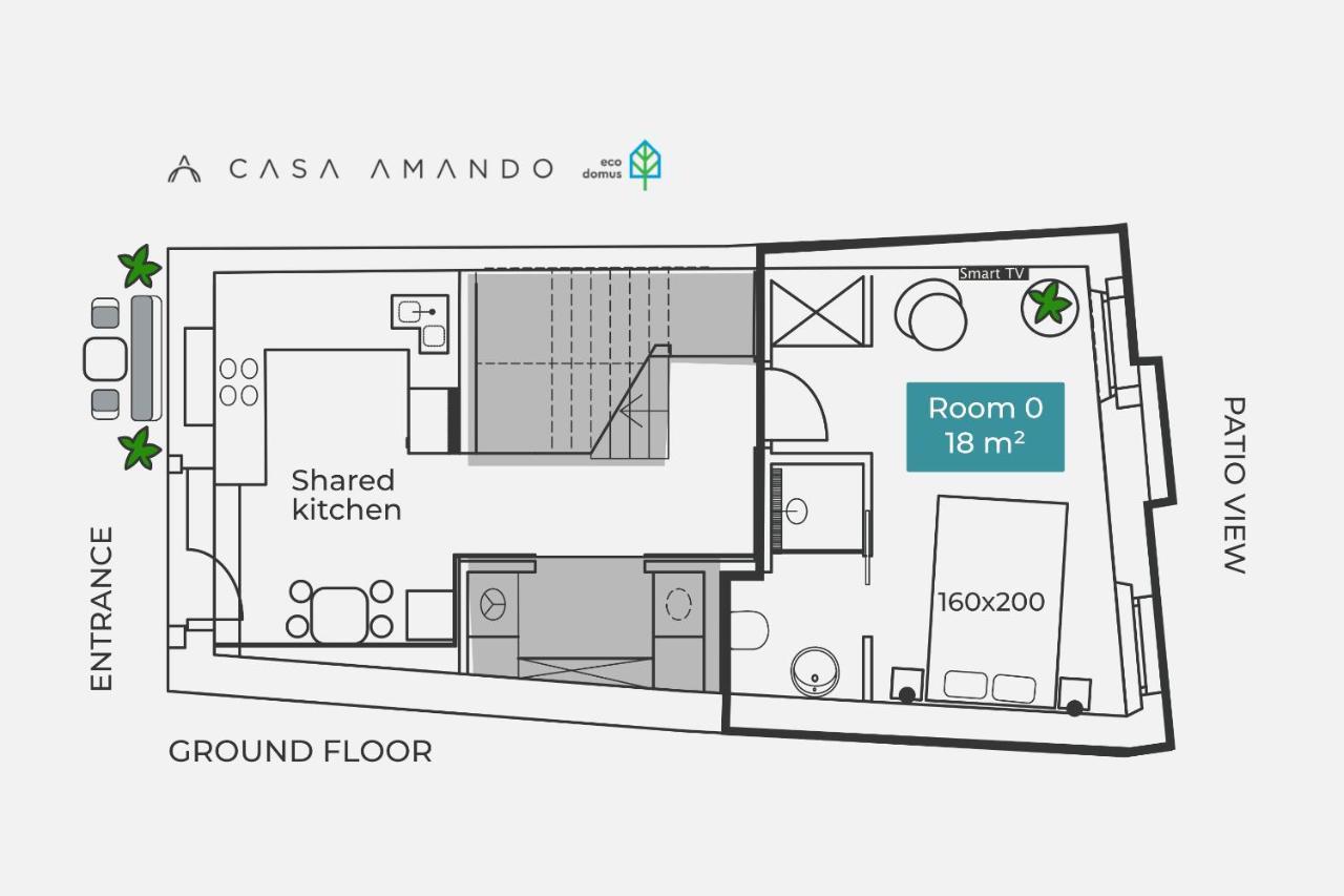 Casa Amando Eco Boutique House Bed and Breakfast Rovinj Exteriör bild